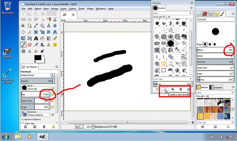 Gimp how. Кисти для gimp. рисование в gimp. gimp динамика рисования. инструменты рисования в gimp.