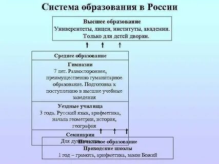 Российские системы образования зарубежный систем образование