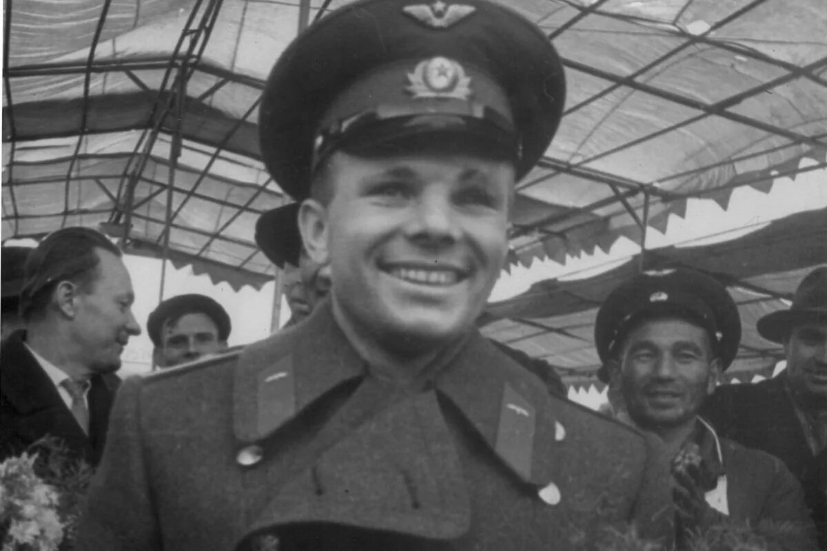 Юрий Гагарин во время учебы в Люберецком ремесленном училище. 1950-е гг. 2023 Со