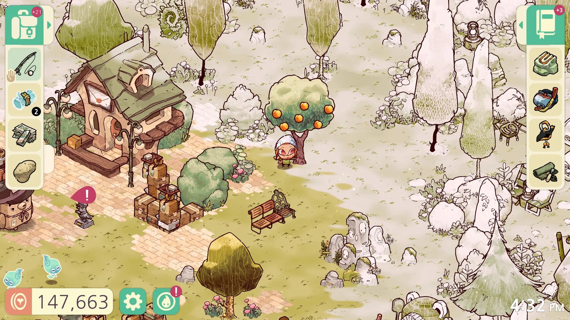 Игра cozy grove амфитеатр. Cozy grove. Grove игра. Cozy grove. Cozy игры.