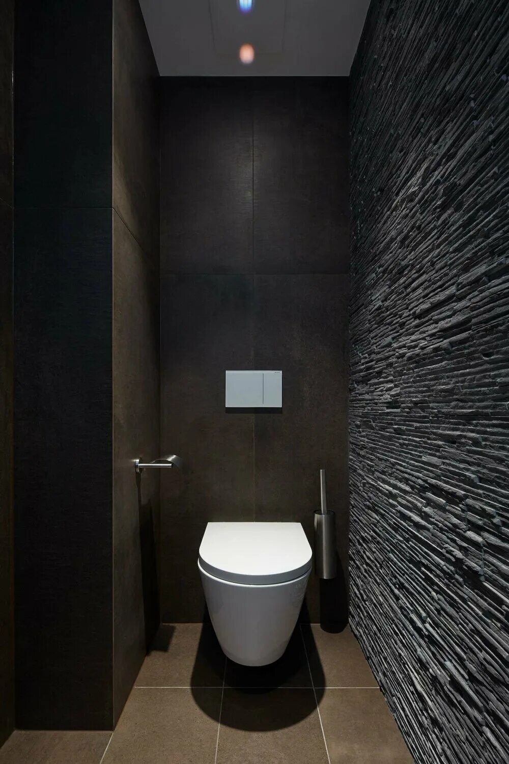 Скандинавский дизайн интерьера квартиры 60 кв. м. Kamar mandi skandinavia, Makeo
