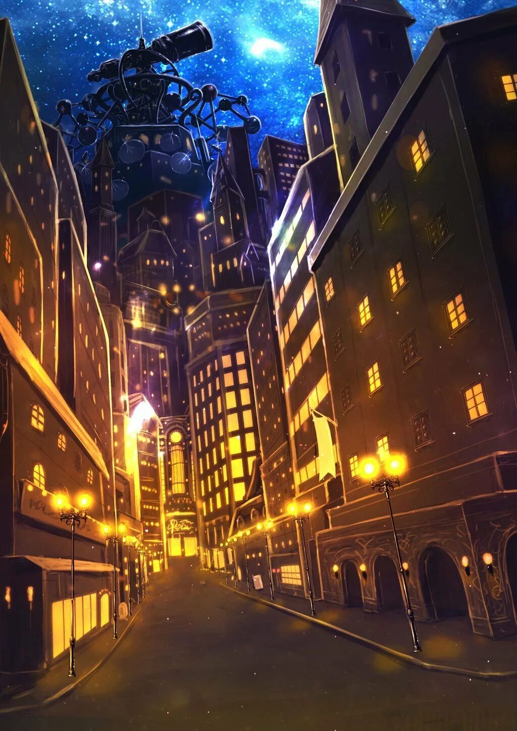 Город найт сити cyberpunk 2077 ночь. Город ночью арт. Силуэт ночного города. Аниме город. Город будущего арт найт сити.