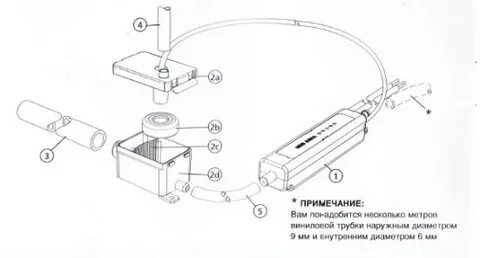 Подключение дренажной помпы