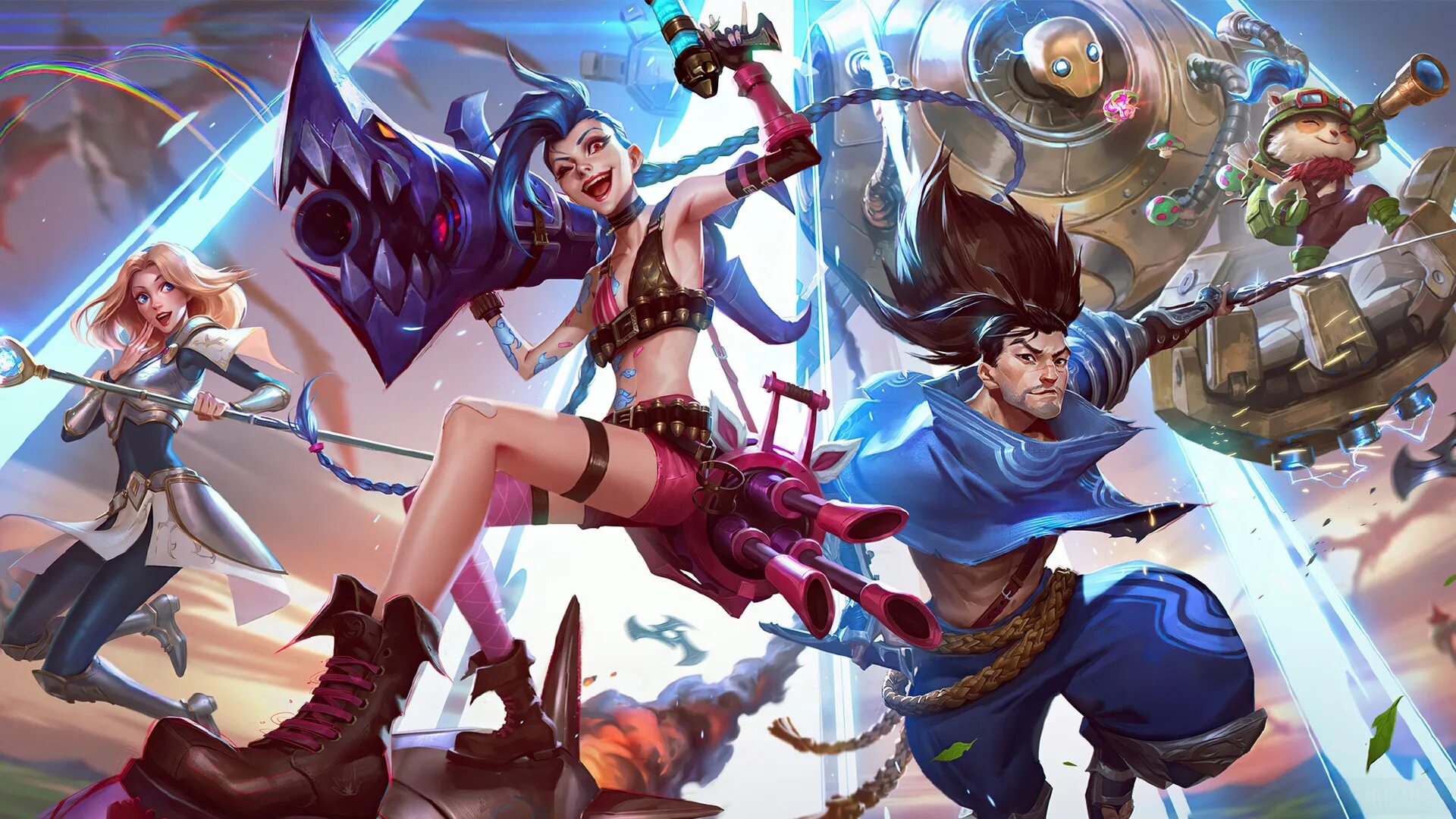 Legends of legends дата выхода. League of legends wild rift джинкс. lol wild rift. лол игра league of legends. ясуо лига легенд вайлд рифт.
