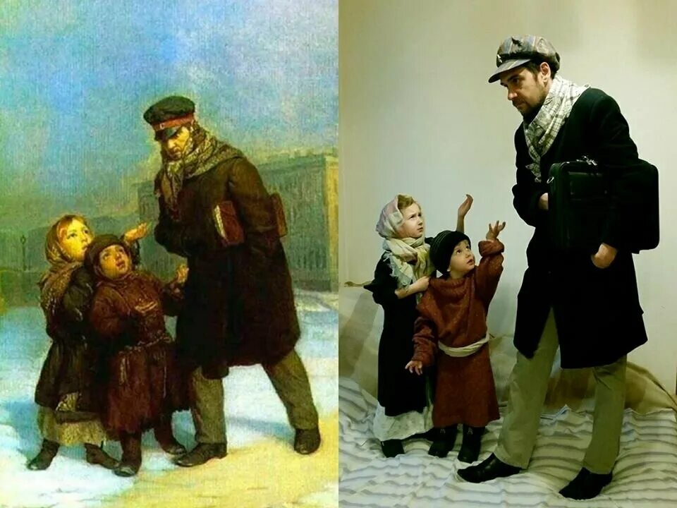 нищие в древней руси.