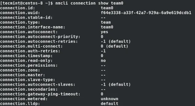 Nmcli connection. Nmcli show. объект nmcli. тест nic teaming. $ is mntu команда.