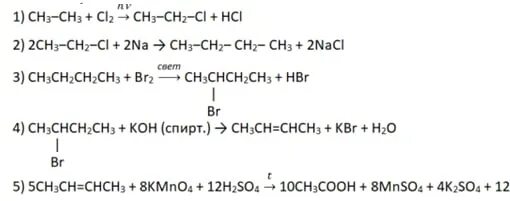 Ch2 Ch ch3 cl2. Ch3-ch2-ch2-ch3+cl2. Br na реакция