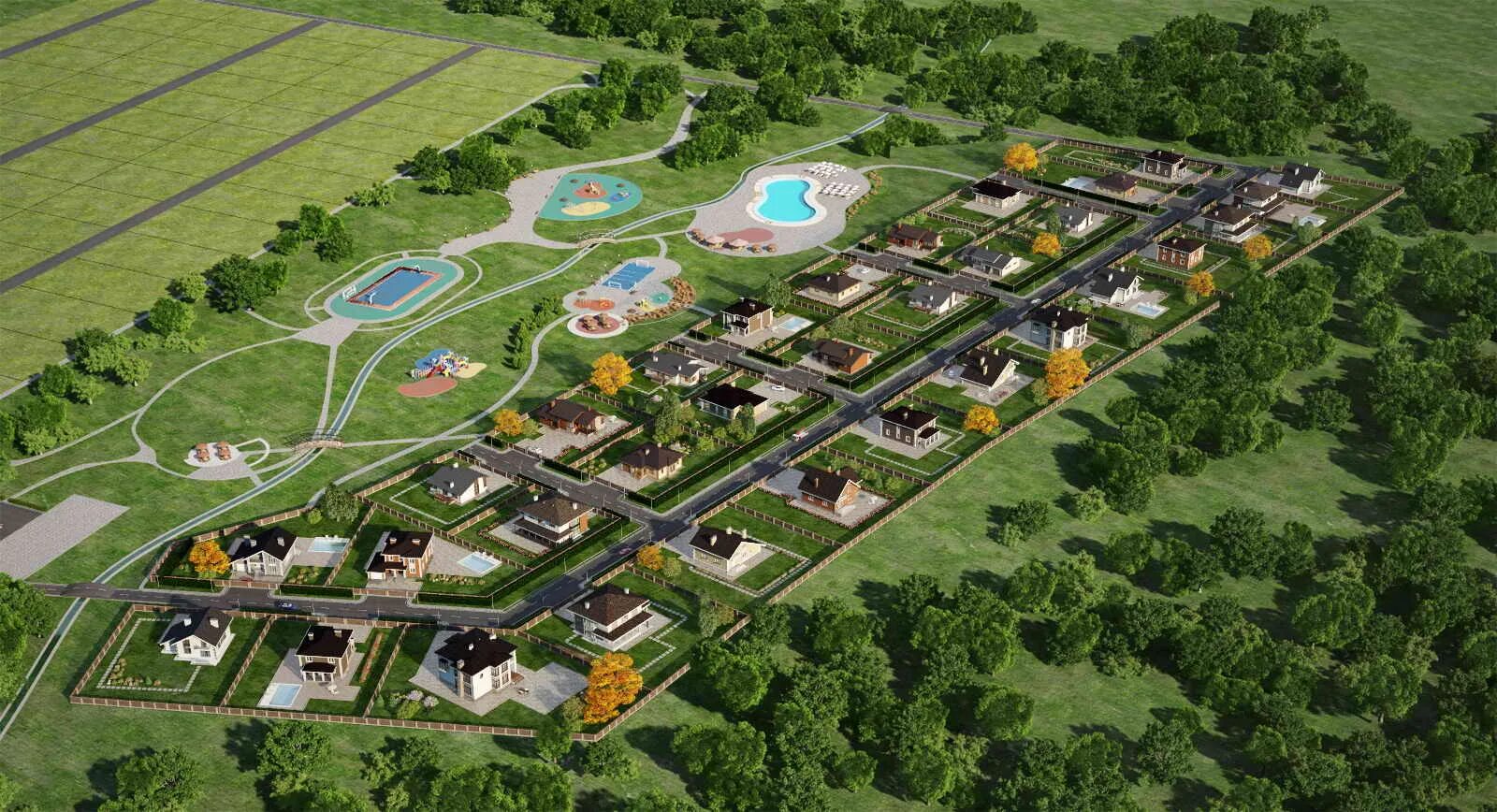 Поселок горки 3