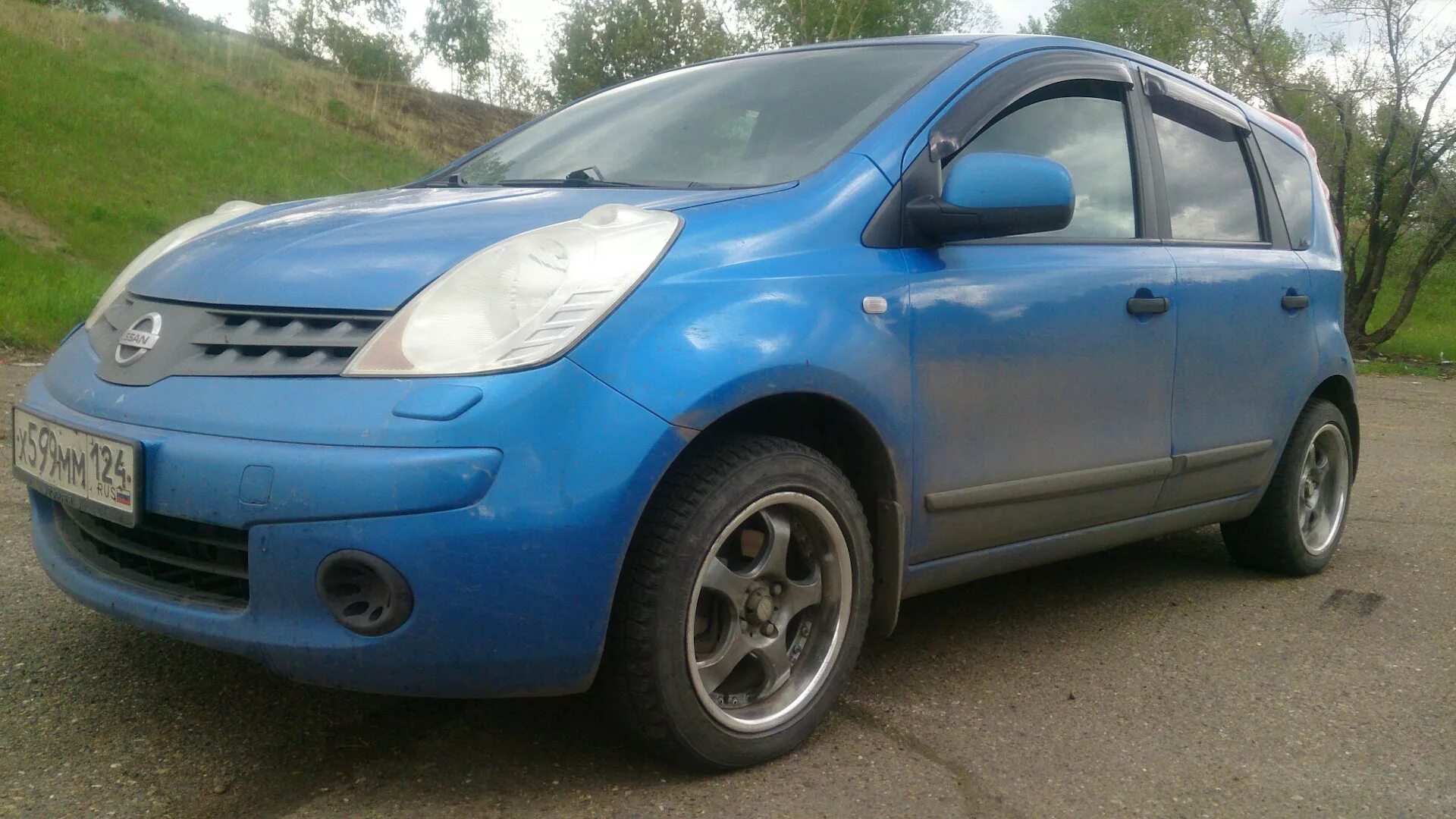 Nissan note колеса