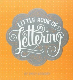 Books lettering