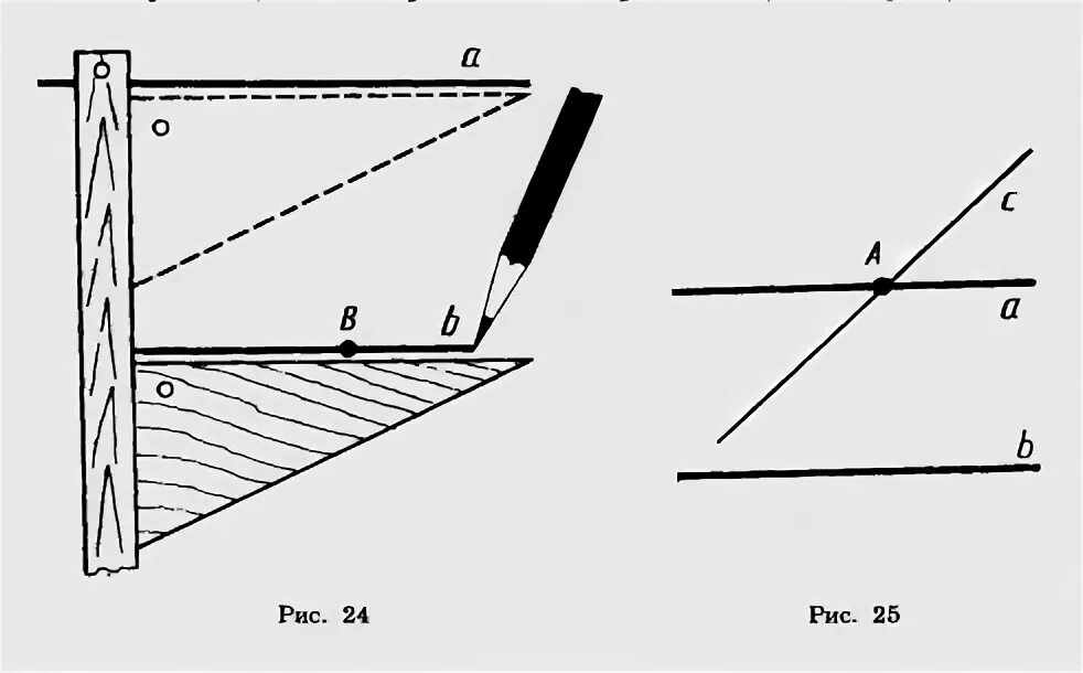 Как построить параллельную прямую с помощью угольника и линейки. Практические способы построения параллельных прямых. Чертим параллельные прямые. Практические способы построения параллельных. Практические способы построения параллельных прямых 7 класс задачи.