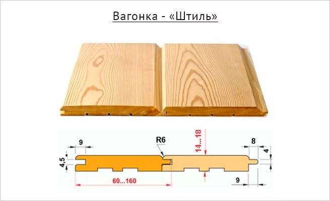 Штиль толщина