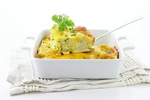 Запеканка из капусты с сыром и яйцом