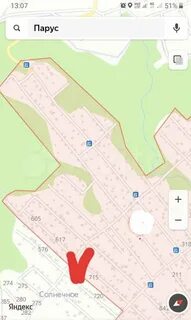 Карта парус