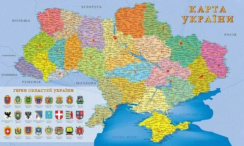 Карта украины 4