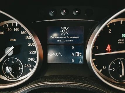 Скорость mercedes
