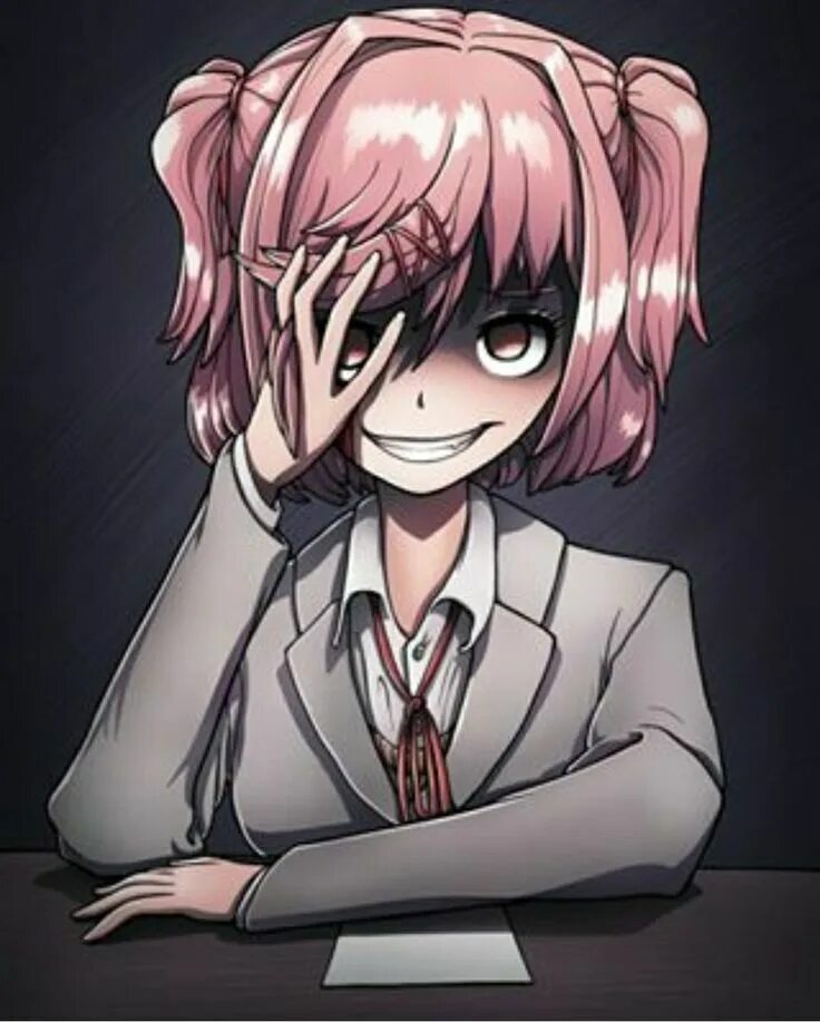 Злом доки доки. Нацуки doki doki. ddlc нацуки. доки доки нацуки арт.