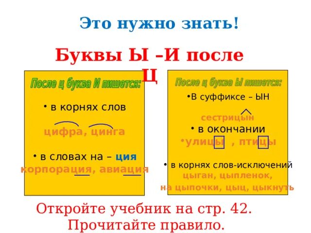 Буква ы после ц в суффиксах. Буква и и ы после буквы ц в суффиксах. Буквы и ы после ц 5 класс. И-Ы после ц в суффиксе Ын.