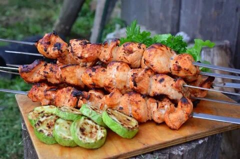 Шашлык из курицы на мангале рецепт маринада