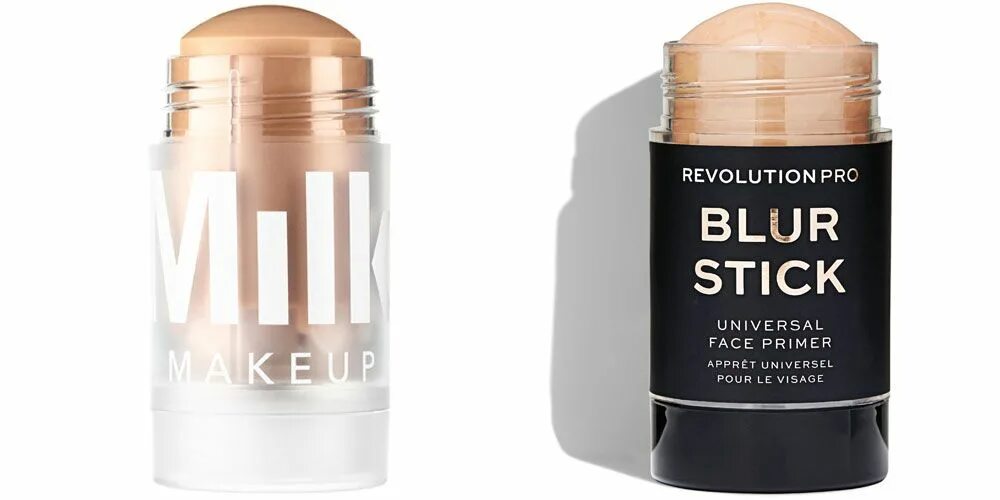 Primer stick. Праймер стик revolution. блюр стик революшен. консилер milk makeup. blur and prime stick lamel.