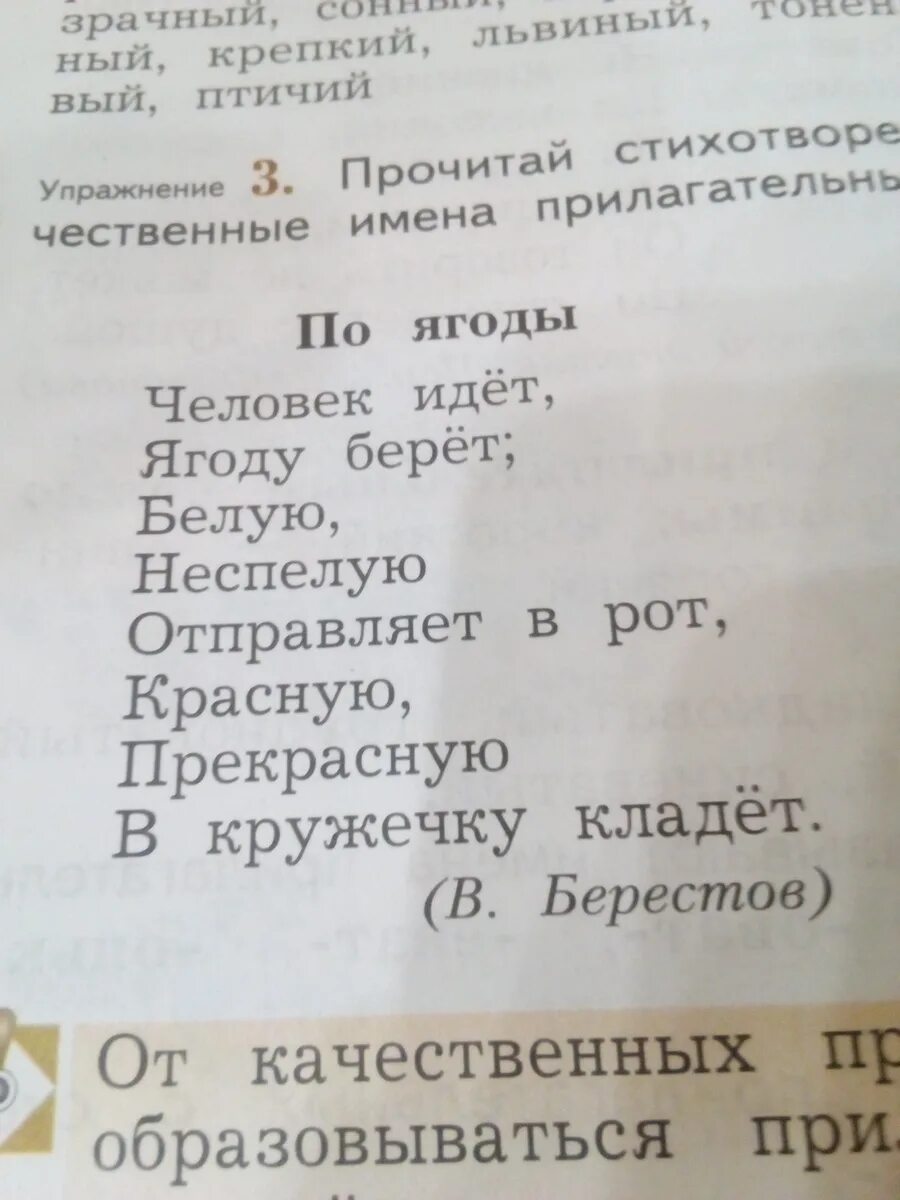 Прочитай стихотворение выпиши имена прилагательные. Выпиши качественные имена прилагательные 3 класс. По ягоды качественные прилагательные. Прочитай стихотворение выпиши качественные имена прилагательные. Выпиши из стихотворения имена прилагательные