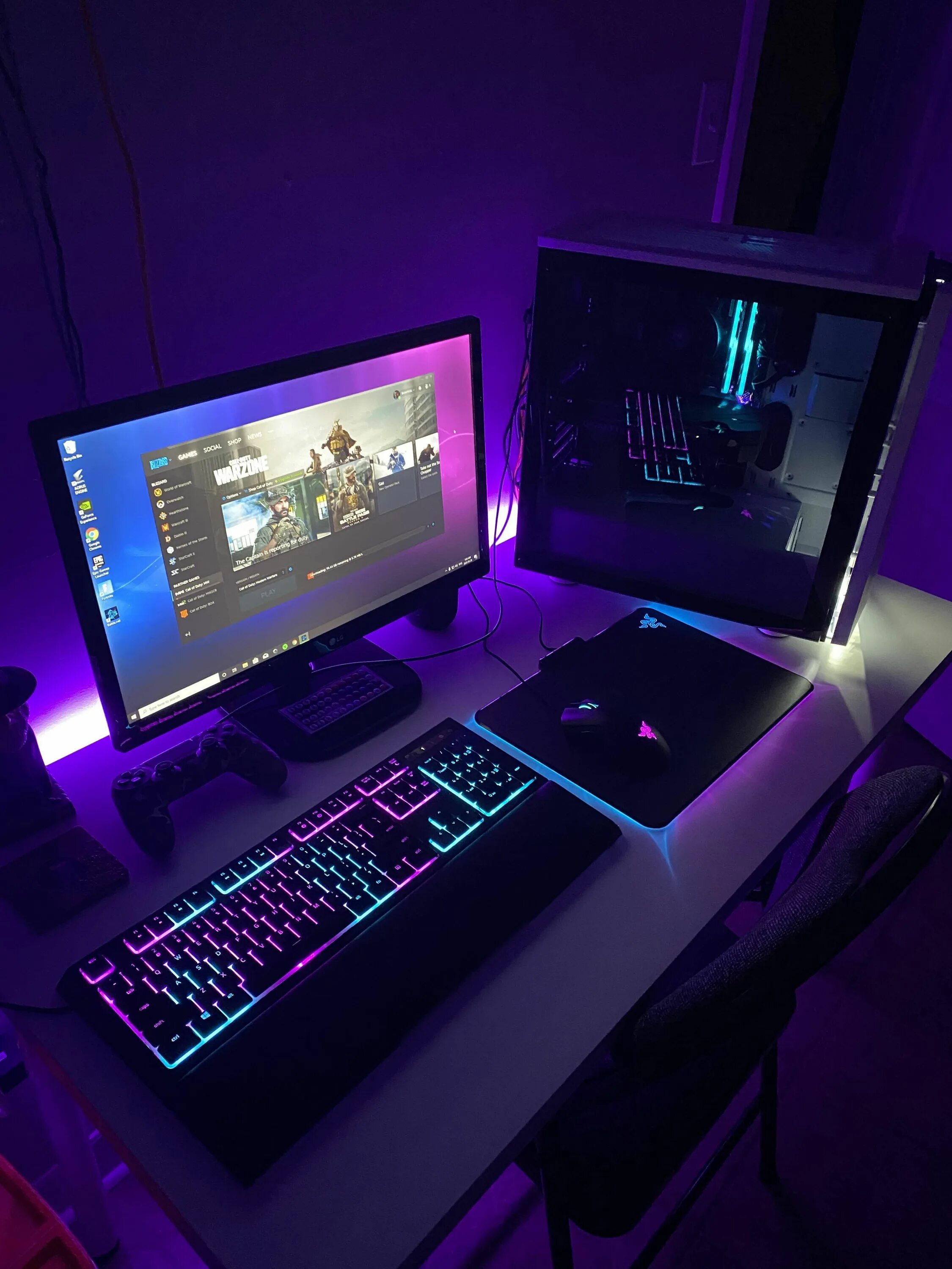 Компьютерное место. Пк геймер. Компьютерная игра экран. Пк сетап 2019 razer комп. Рабочее место геймера.
