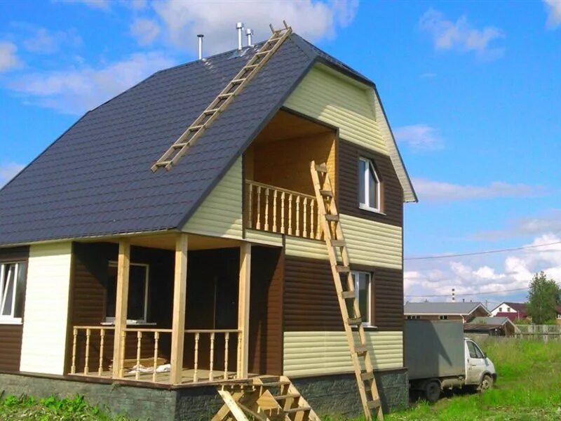 Дом из клееного бруса "Сергейково" - ДДМ-СТРОЙ, (495) 995-29-92