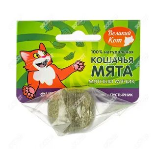 Кошачье лакомство с мятой