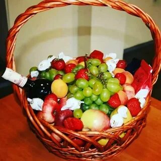 Как сделать фруктовую корзину