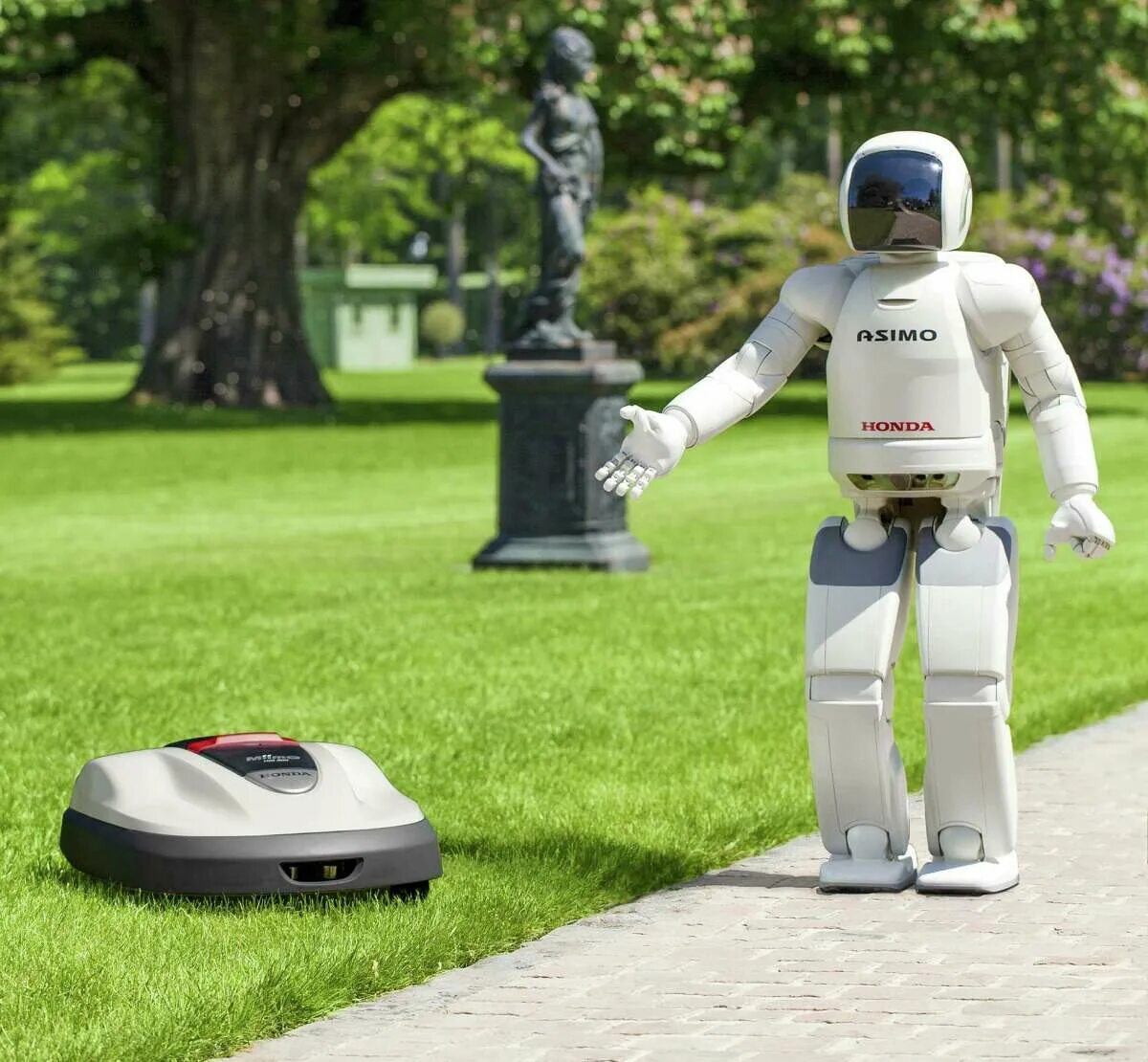 Прямоугольные робот. Робот asimo. asimo honda. современные роботы. робо.