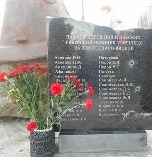 Список политических репрессий
