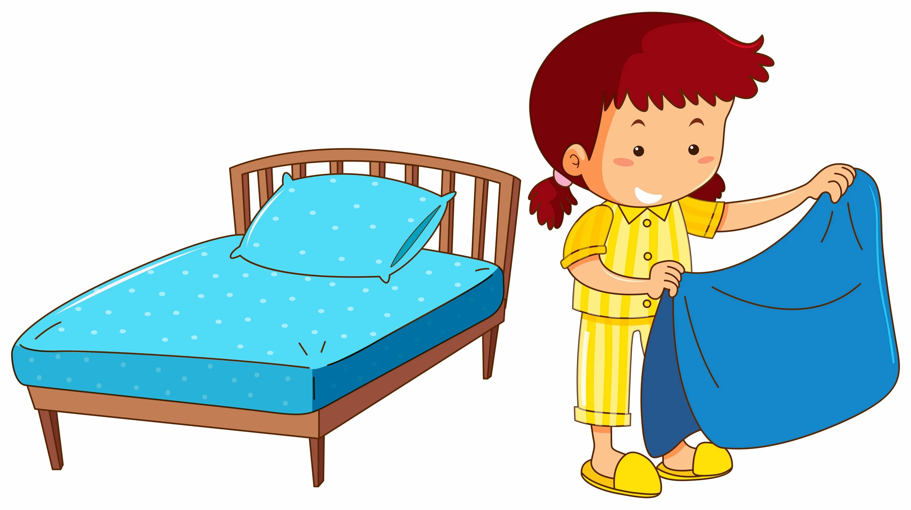 Не заправленная сыном постель. Ребенок заправляет кровать. Кровать на белом фоне для детей. Кровать застели для детей. Кровать картина для детей.