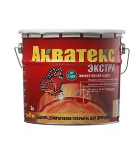 Краска по дереву акватекс для наружных
