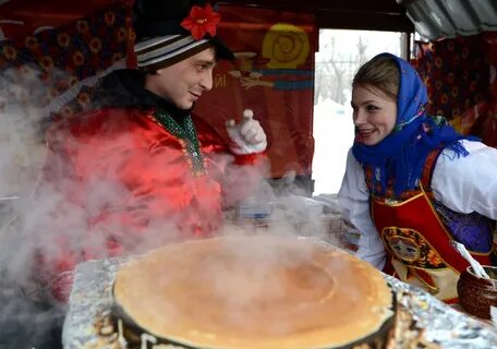 Масленица печет