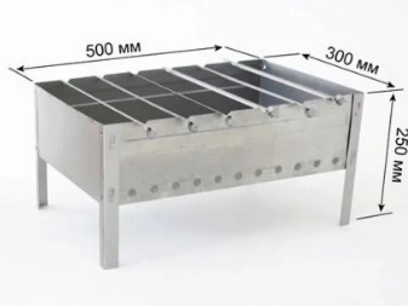 Мангал складной 50*30*45 см + 6 шампуров SM-139. Мангал на 6 шампуров Размеры. Размер мангала на 6 шампуров и решетку. Размеры мангала для шашлыка для 6 шампуров.