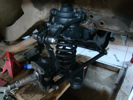 Передняя подвеска газ