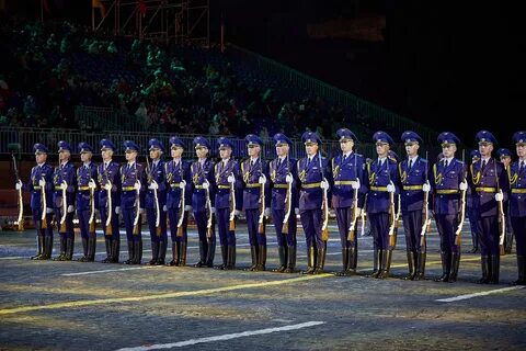 Выступление караула