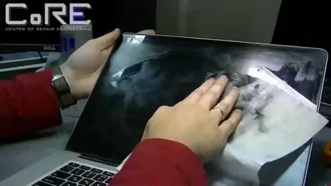 Убрать царапины с экрана жк