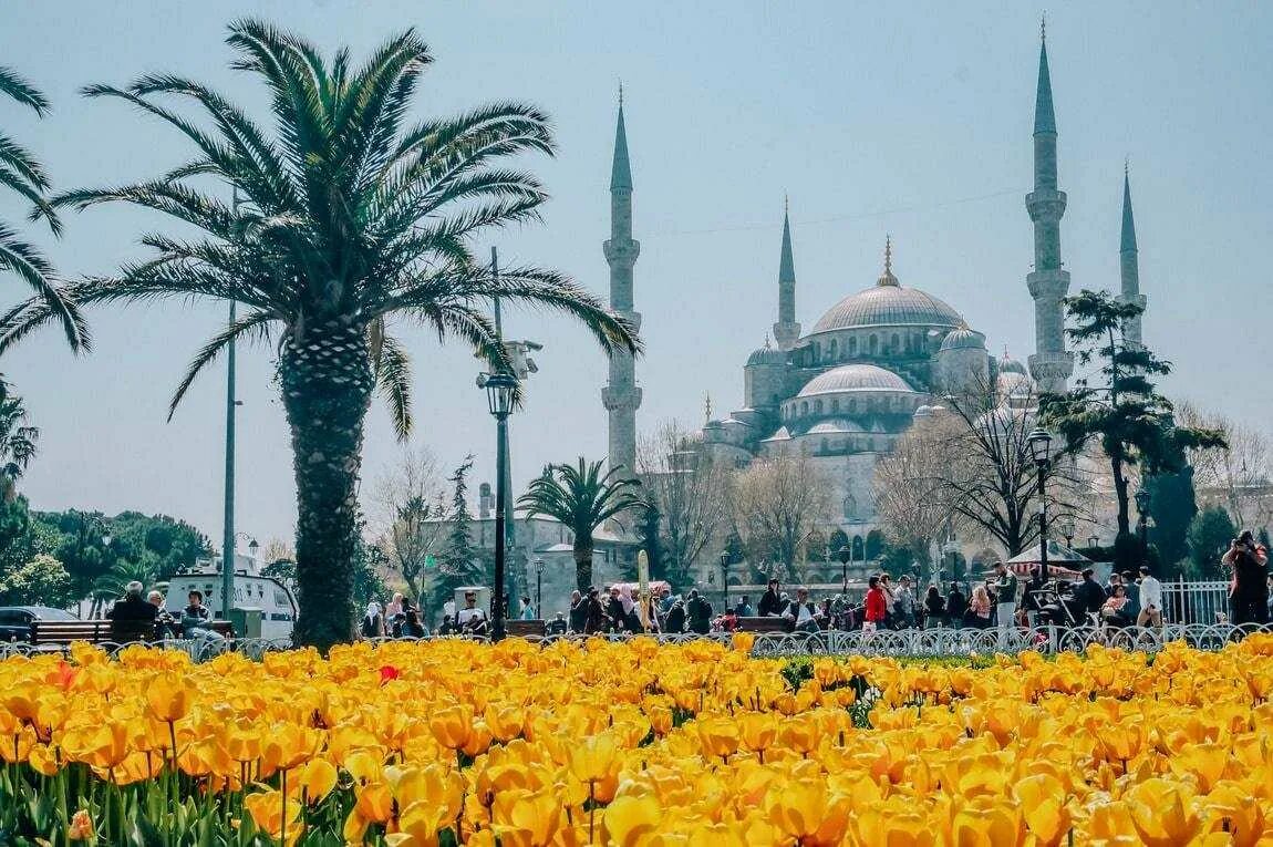 Стамбул колорит. Стамбул на майские. Стамбул весной