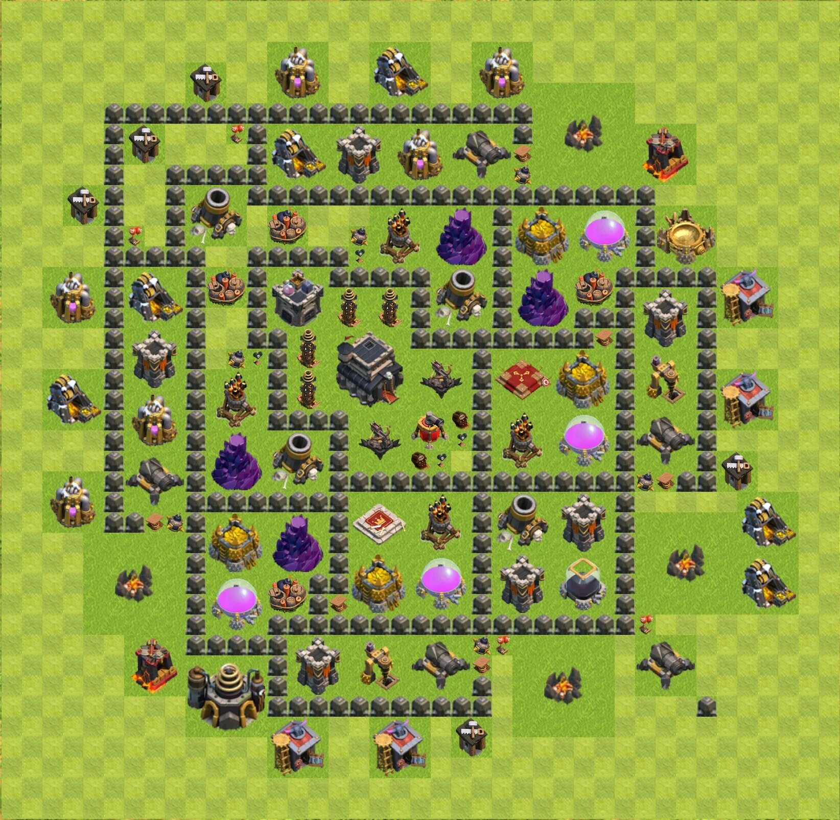 Clash of clans местоположение