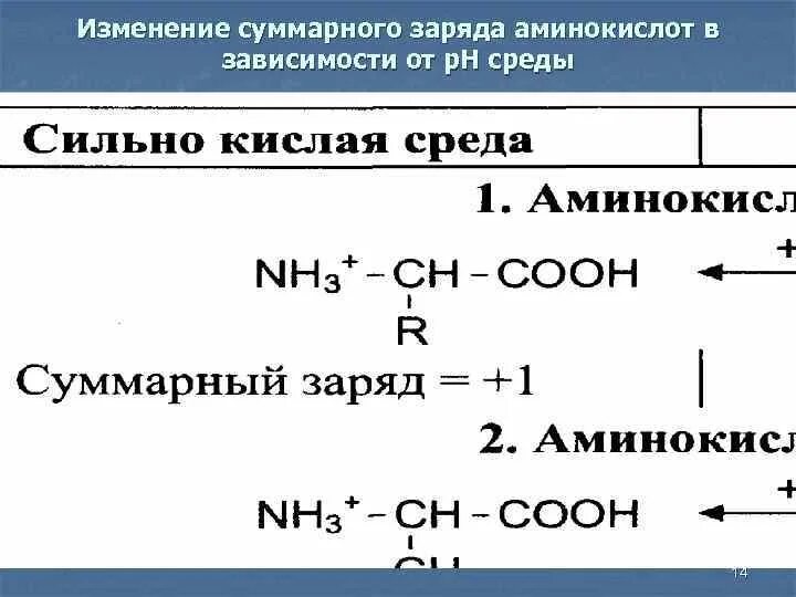 Глицин в щелочной среде