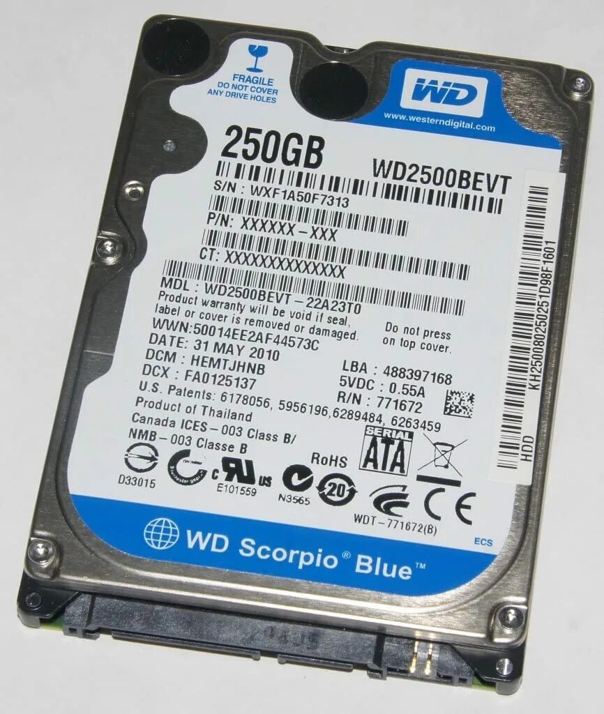 Диск digital 2.5. Hdd 2.5 wd 250gb wd2500bevt. жесткий диск wd scorpio blue wd2500bevt 250 гб. жесткий диск для ноутбука 250 gb wd. wdc wd2500bevt-22a23t0.