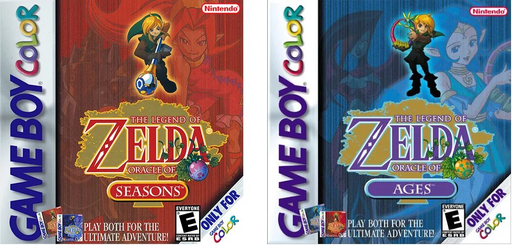 The legend of zelda oracle of seasons. Oracle of seasons. the legend of zelda oracle of seasons box. зельда на gbc.