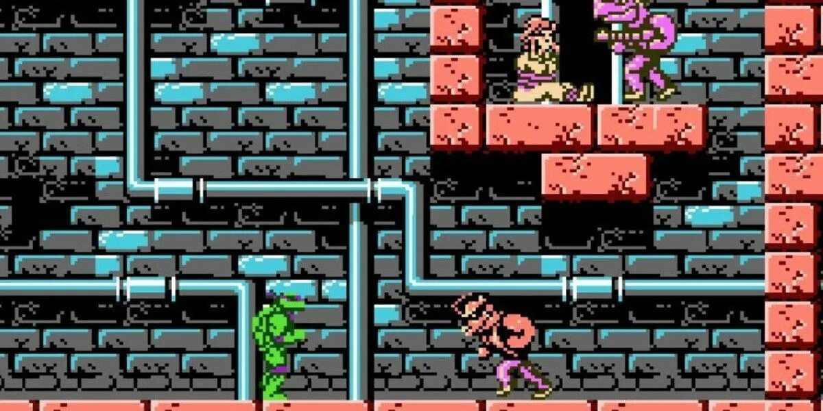 Teenage mutant ninja turtles nes video game. Ninja turtles 1 nes. черепашки ниндзя игра на денди. черепашки ниндзя 1 игра на денди. игра на денди про ниндзя.