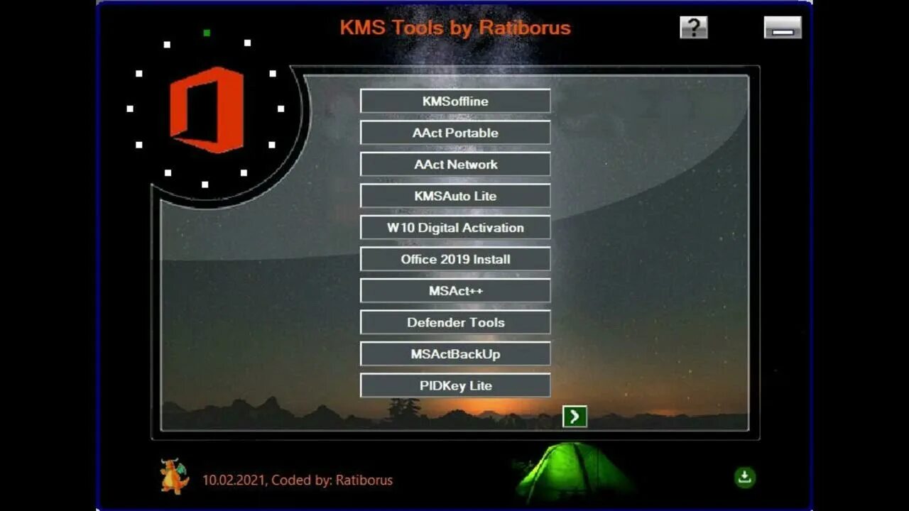 Kms 16. Kms ratiborus. ratiborus kms tools. kms tools portable. kms меню программы.
