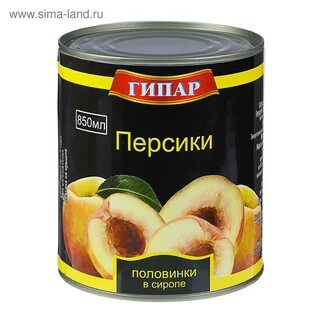 Консервированные персики в сиропе