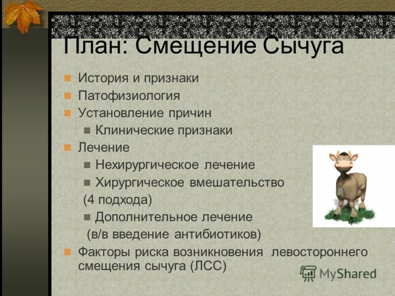 План признаки. Смещение сычуга. Смещение сычуга презентация. Смещение сычуга операция.