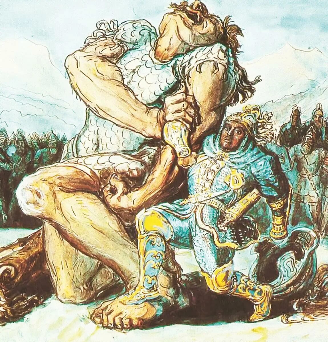 Образы сказаний. Батраз Нартский эпос. Сослан Нартский эпос. Великан Нартский эпос. Нартский эпос осетин Батраз.