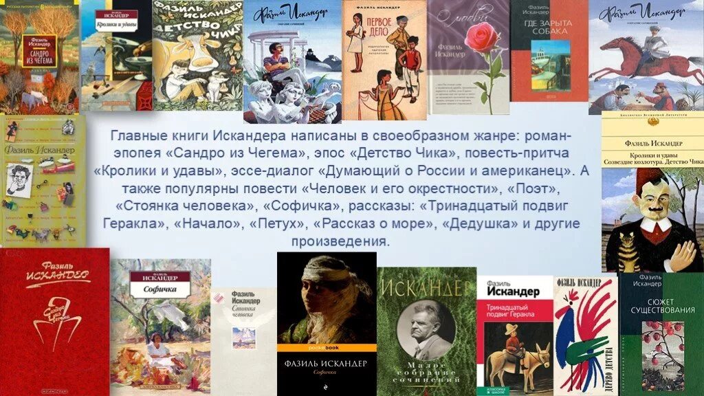 Когда происходит действие произведения ф а искандера. Книги Фазиля Искандера. Книги Фазиля Искандера для детей.