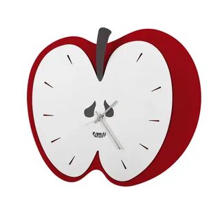 Часы в виде яблока